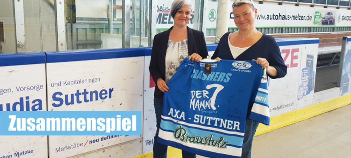 AXA Gereralvertretung Chemnitz Crashers Eishockey